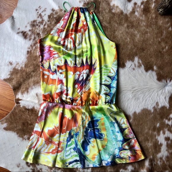 Ginger & Java Silk Dress - Picture 5 of 6